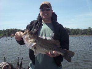 lake Fork bass fishing with Doug Shampine